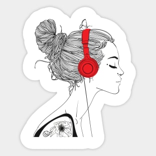 Musical Muse 2 Sticker